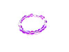 Candy Color Glass Purple Bracelet 8Mm