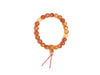 Orangered Agate Mala Bracelet Bracelet 8Mm