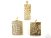 Petoskey Jasper Pendant 20X50-30X50Mm