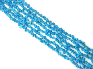 Blue Magnesite 36 Inch Chips 5X8Mm