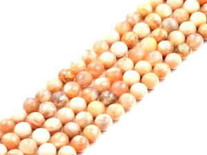 Sunstone Faceted Rounds 14Mm