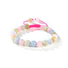 Morganite Round Beads Slide Bracelet 8mm