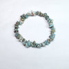Larimar Chips 5X8mm Bracelet