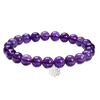 Amethyst Bracelet 8mm