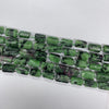 Ruby Zoisite Irregular Tube 7X12-8X14mm
