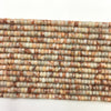 Red Network Stone Heishi 2X4mm