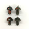 African Bloodstone Mushroom Pendant 16X21mm