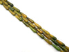 Color Agate Yellow Green Teardrop 10X30Mm