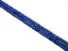 Hematite Blue Faceted Square 4Mm