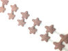 Lava Stone Fuchsia Star 40Mm