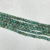Matte African Turquoise round beads A grade 10MM