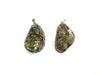 Silver Pyrite Pendant 32X55-35X60Mm