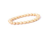 Matte Shell Pearl Gold Bracelet 8Mm