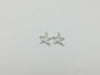 Zircon Silver Metal Parts 16Mm