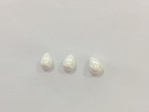 Shell Pearl Ab White Pendant 6X14Mm