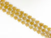 Yellow Jade Flowers 15Mm