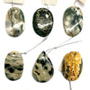 Ocean Jasper Freeform Pendant 20X30-30X40mm