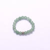 Aventurine Round Beads Ring 3mm