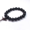 Ebony Round Beads Bracelet 15mm