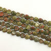 Unakite Heart Shape 10mm