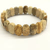 Picture Jasper Faceted Oval 8X14mm Bracelet