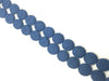 Lava Stone Royalblue Puff Coin 27Mm