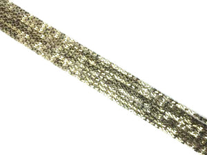 Coated Hematite Light Gold Arches 2X4Mm