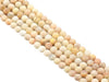 Matte Yellow Sunstone Round Beads 4Mm