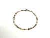 Botswana Agate Faceted Rounds Bracelet 3Mm