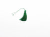 Elastic Tassels Dark Green 233 Nylon Tassel 40Mm