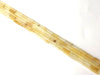 Yellow Jade Tube 4X13Mm