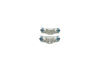 Zircon Silver Metal Parts 6X23Mm