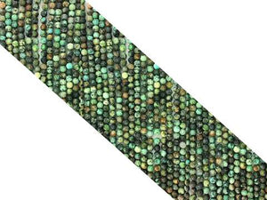 Matte African Turquoise Round Beads 10Mm
