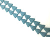 Lava Stone Blue Triangle 26X25Mm