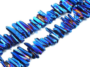 Crystal Quartz Blue Stick 5X25-8X30Mm