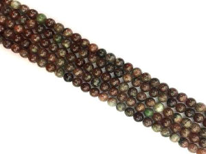 Kashgar Garnet Round Beads 8Mm