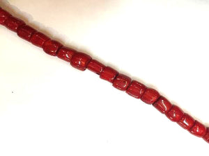 Bamboo Coral Red Free Form 12X15-16X16Mm