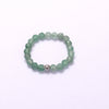 Aventurine Faceted Beads Ring 3mm