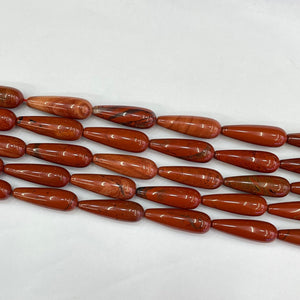 Red Jasper Teardrop 10X30mm