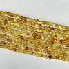Baltic Piebald Amber Round Beads 5mm 15.5 in strand