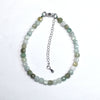 Burma Jade Super Precision Cut Cube 4x4mm bracelet
