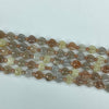 Multi Sunstone Apple Shape 9X10mm