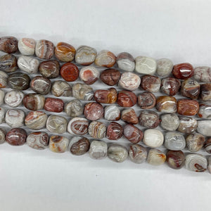 Mexican Agate Tumble Nugget 10-12mm