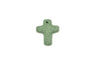 Lava Stone Apple Green Pendant 65X50X10Mm