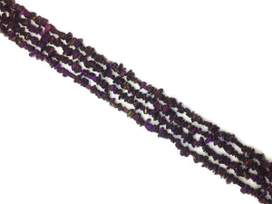 Coated Hematite Purple 16 Inch Chips 5-8Mm