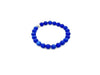 Matte Color Jade Shamballa Royalblue Bracelet 8Mm