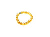 Glass Shamballa Ab Yellow Bracelet 8Mm