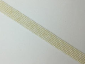 Bamboo Coral White Free Form 3X6Mm