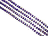 Glass Ab Purple Faceted Roundel 5X8Mm