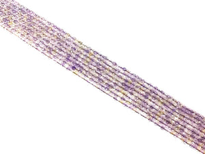 Ametrine Faceted Rounds 3Mm
